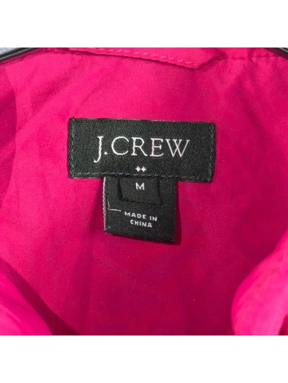 J.Crew Women’s Pink Quilted Puffer Vest Size Medium